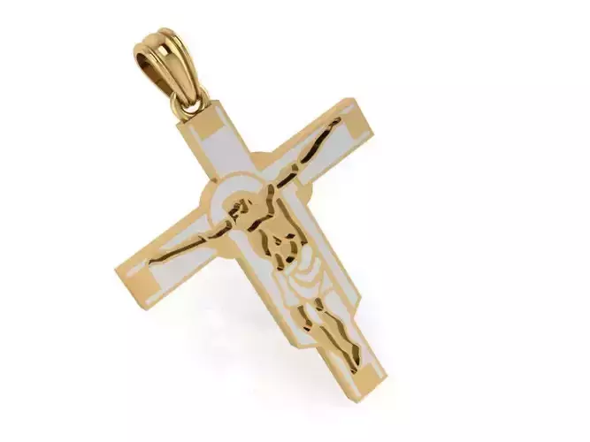 Jesus Christ Cross Pendant 0637