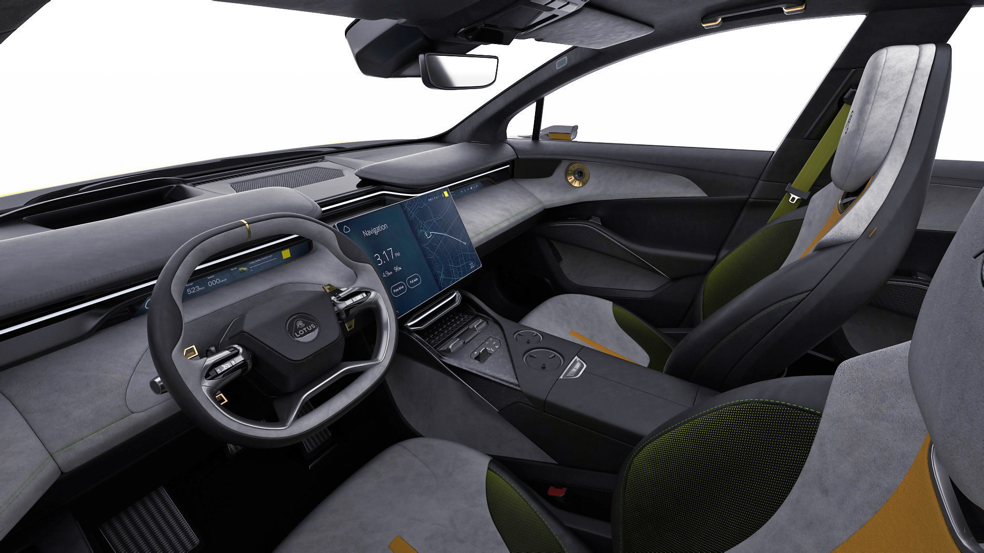 Lotus Eletre 2023 with interior 3D model_18