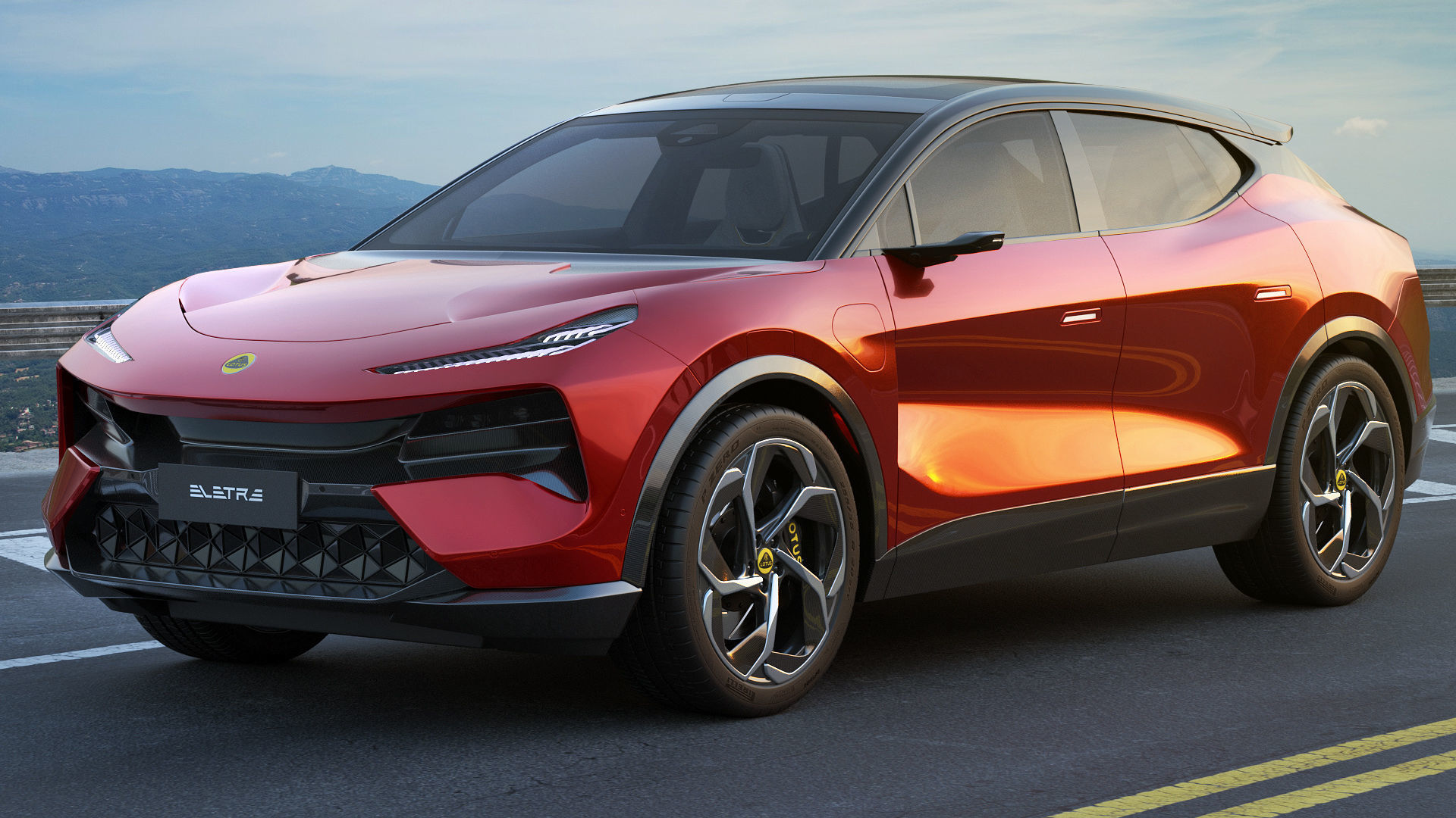 Lotus Eletre 2023 with interior 3D model_24