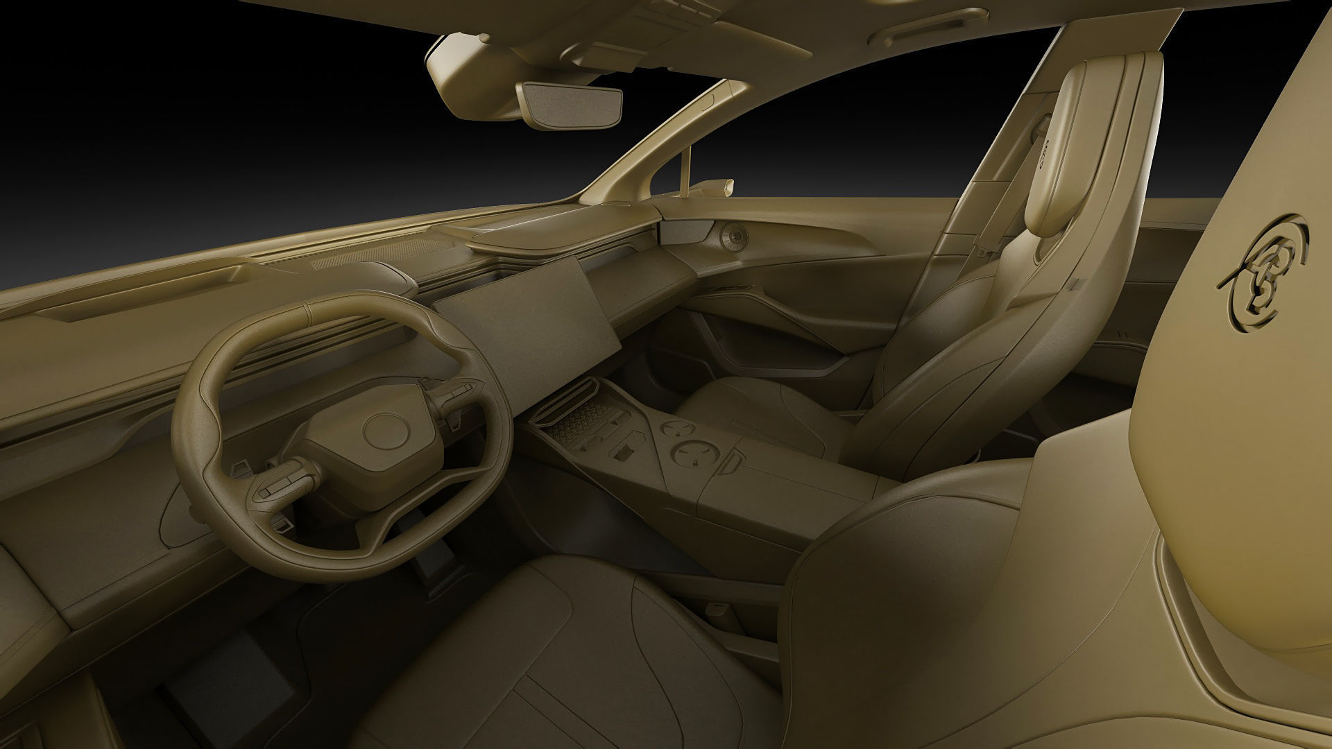 Lotus Eletre 2023 with interior 3D model_30