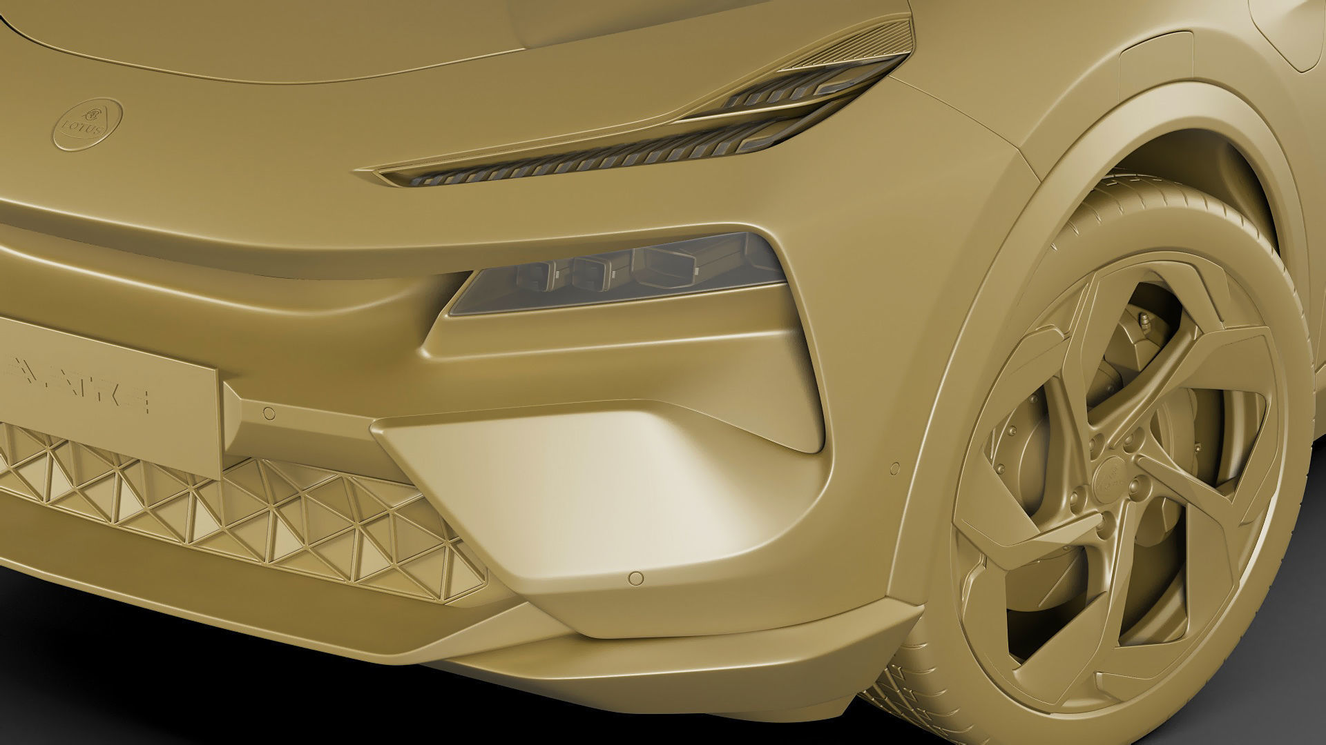 Lotus Eletre 2023 with interior 3D model_28