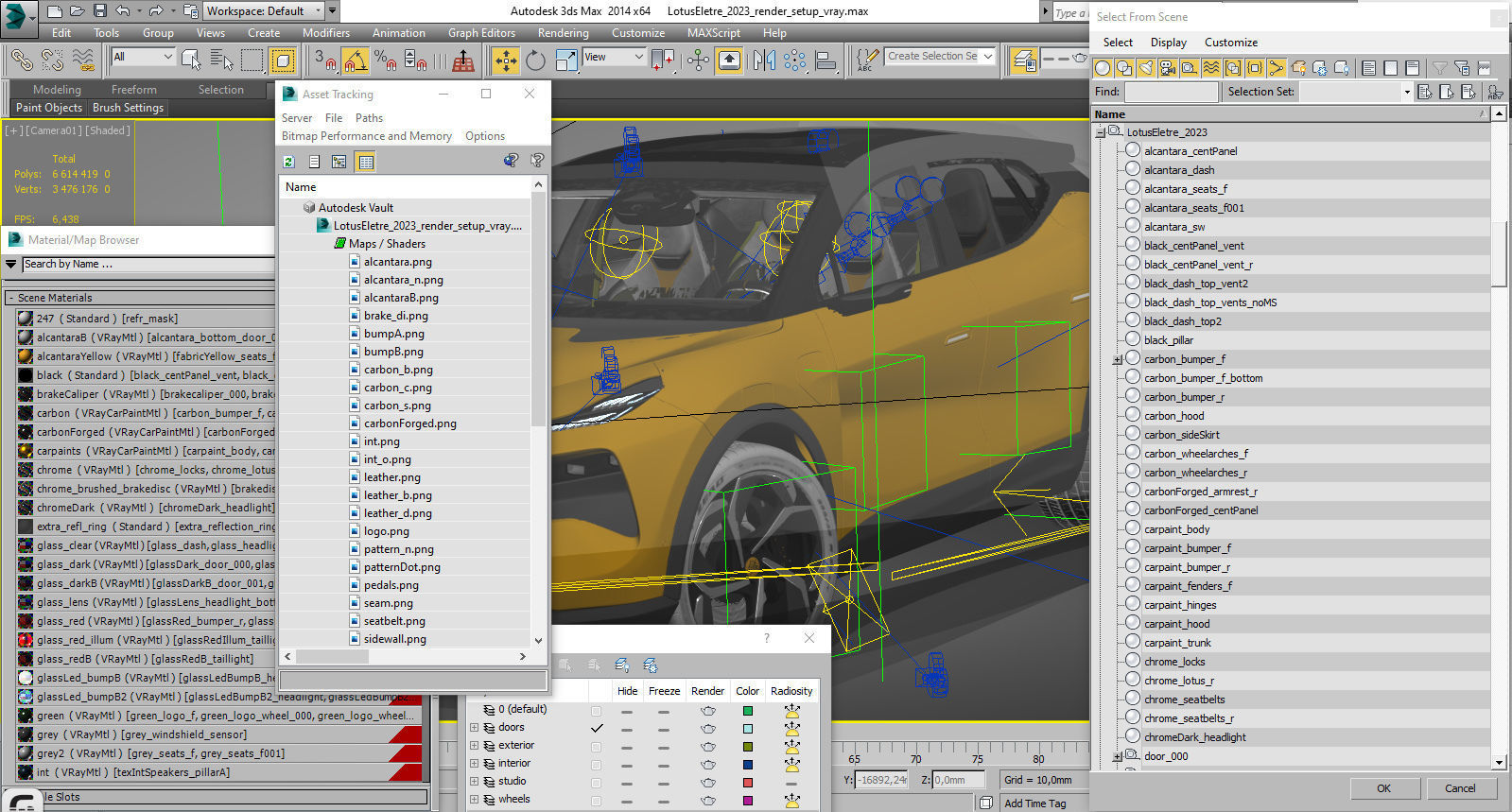 Lotus Eletre 2023 with interior 3D model_37