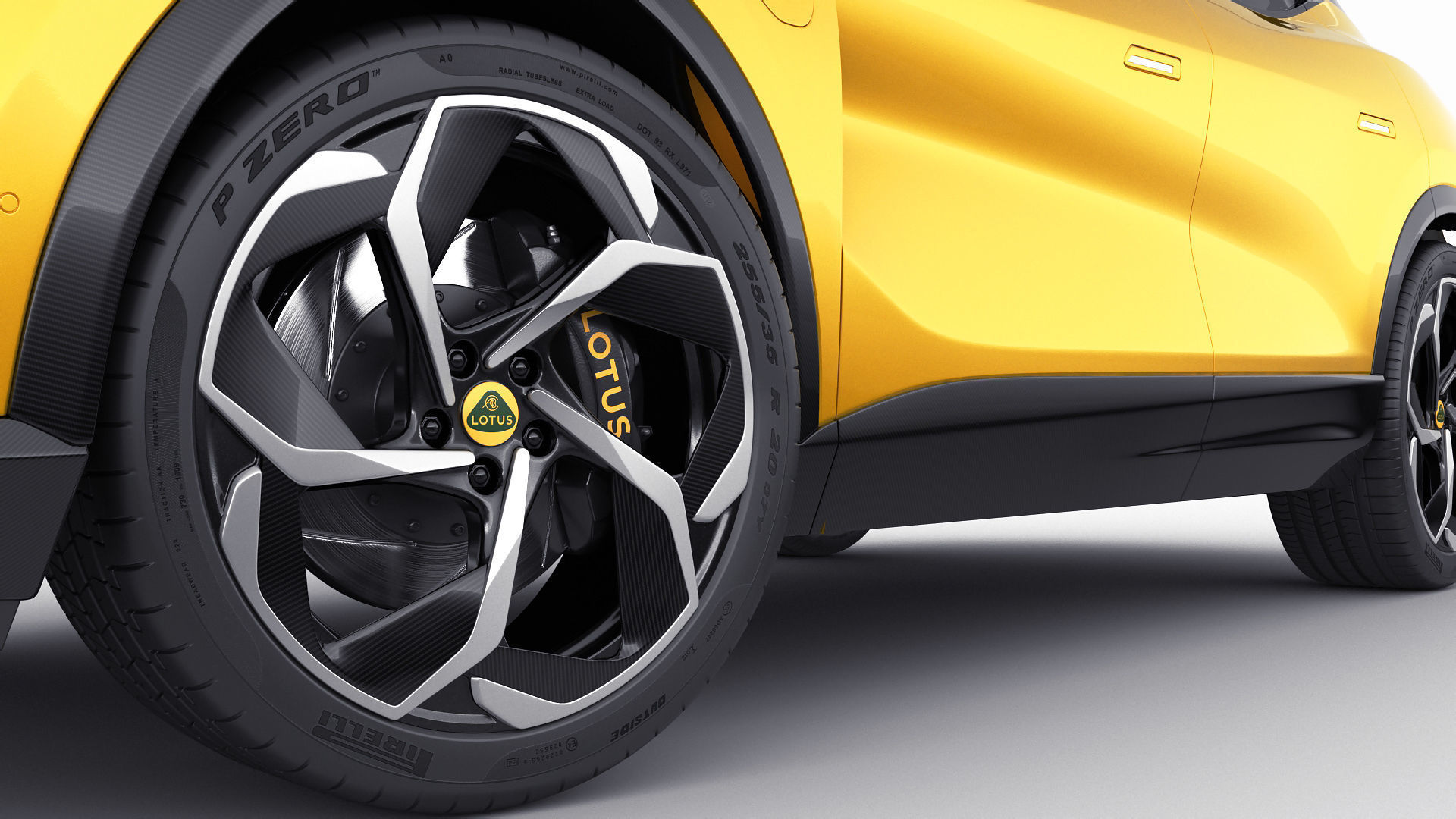 Lotus Eletre 2023 with interior 3D model_14