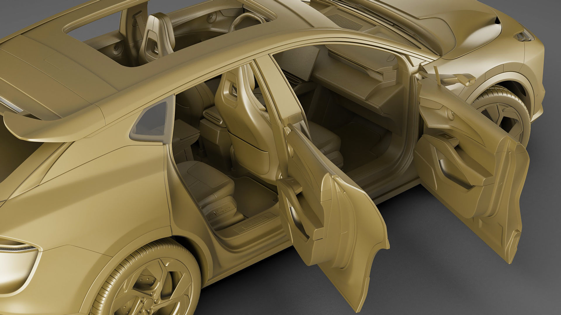 Lotus Eletre 2023 with interior 3D model_32