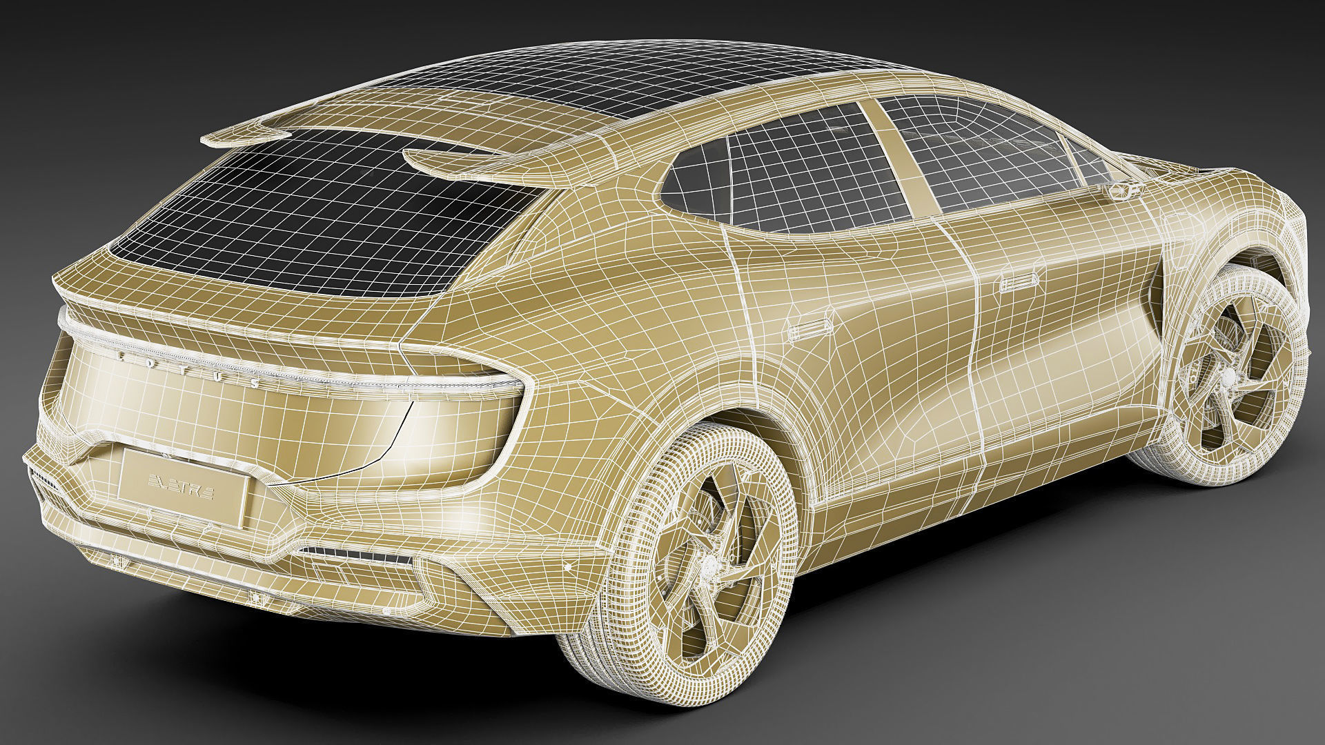 Lotus Eletre 2023 with interior 3D model_34