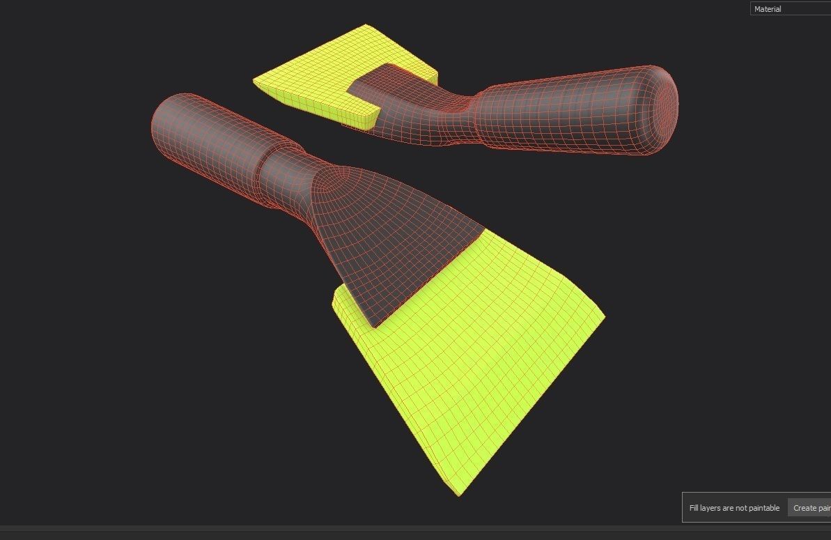 Mini Wiper 01 Low-poly 3D model_19