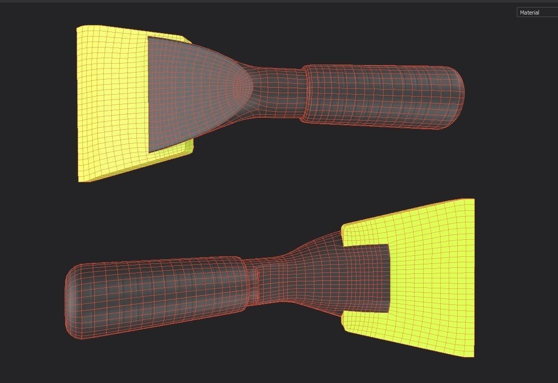 Mini Wiper 01 Low-poly 3D model_11