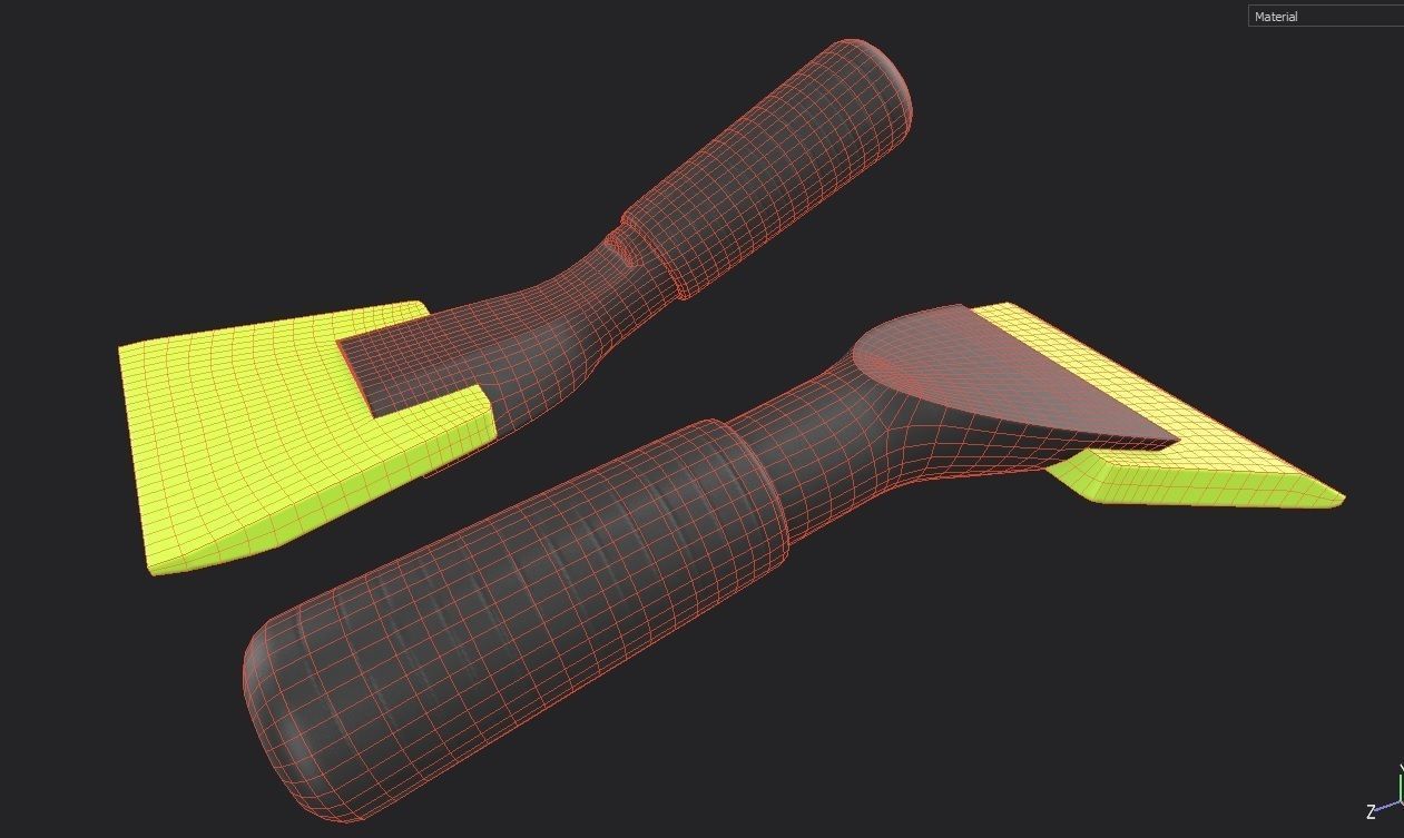 Mini Wiper 01 Low-poly 3D model_32