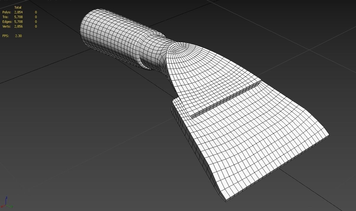 Mini Wiper 01 Low-poly 3D model_31