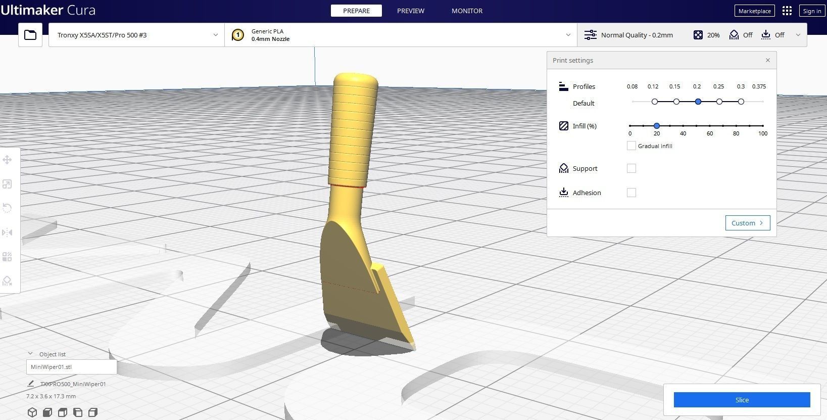 Mini Wiper 01 Low-poly 3D model_34