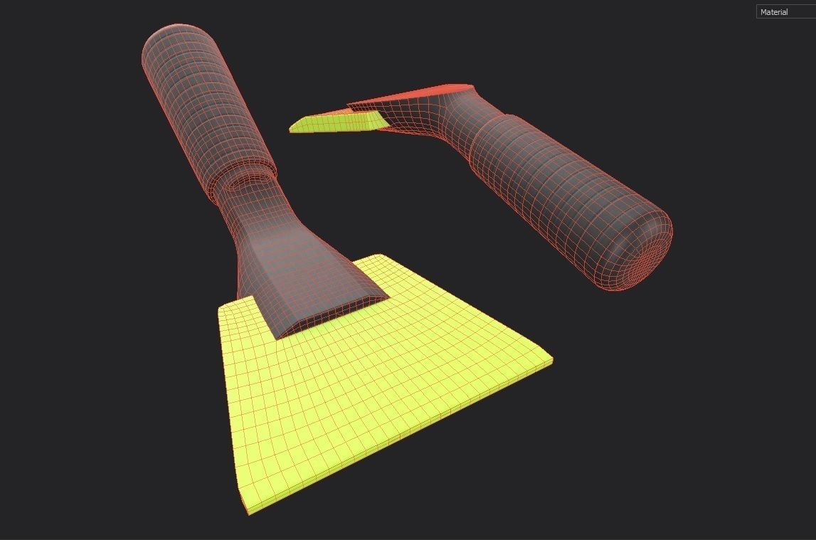 Mini Wiper 01 Low-poly 3D model_30