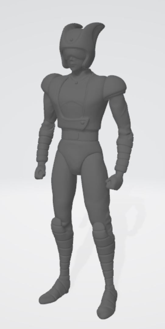 Koji Kabuto pilot Mazinger Z 3D print model_2