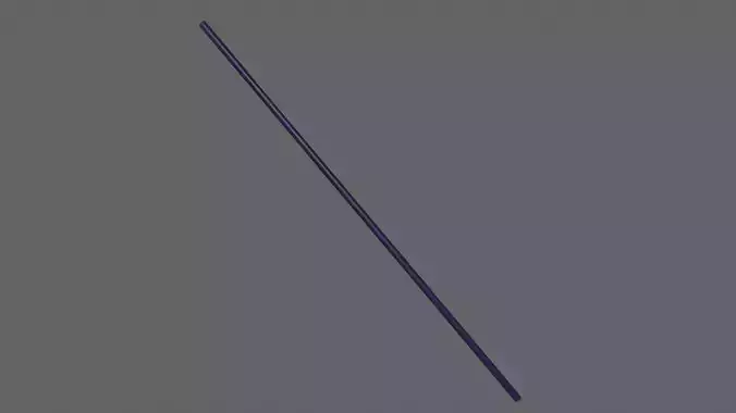 PBR Wushu Stick Blue