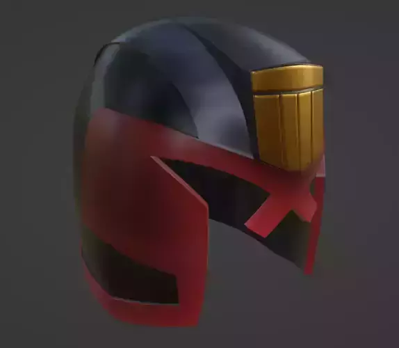 Dredd Helmet for 3D Print