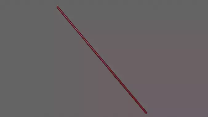PBR Wushu Stick Red