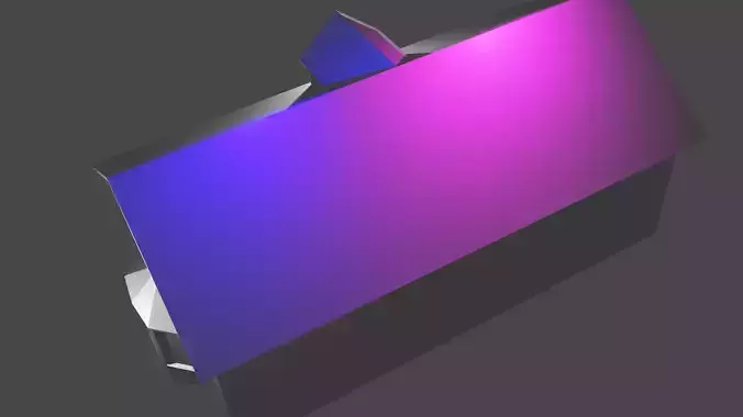 home 3d model house on computer screen