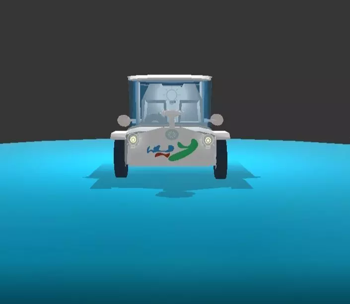 Low Poly Car Low-poly 3D model_0