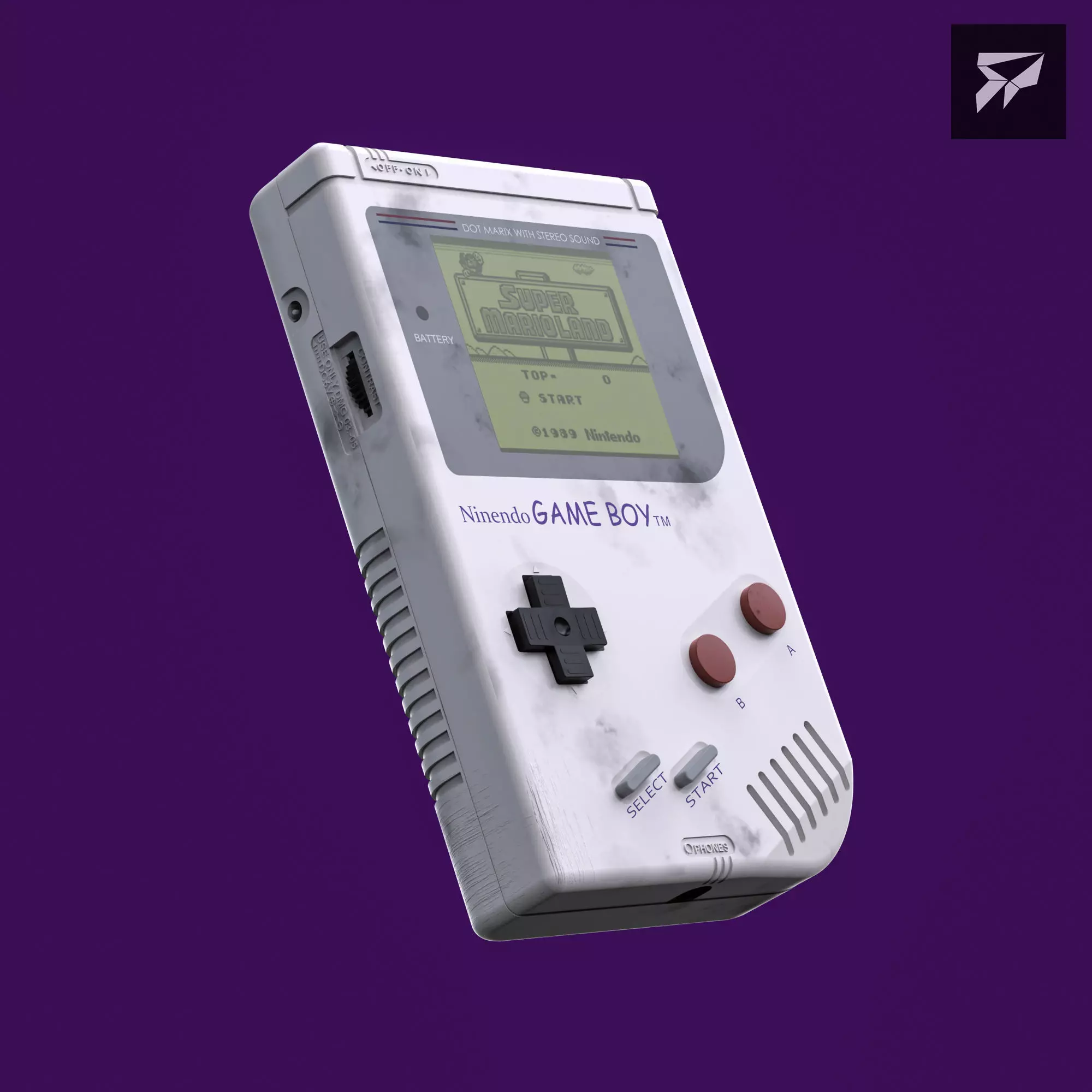 Nintendo Gameboy 3D model