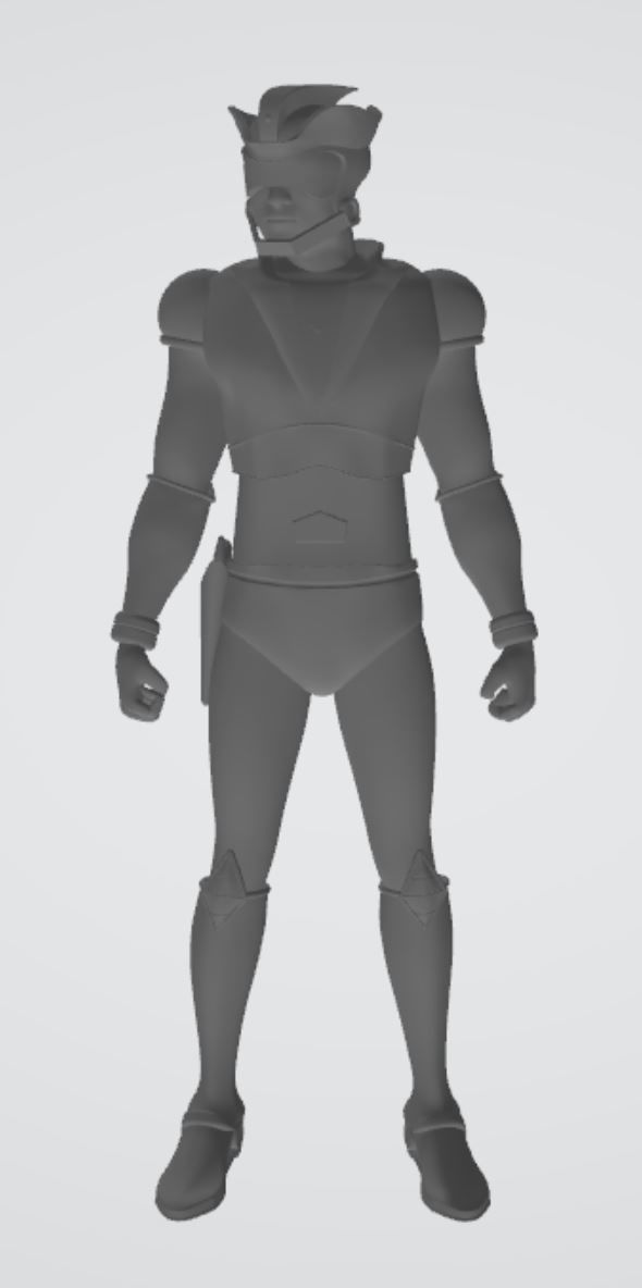 Tetsuya Tsurugi pilot Great Mazinger 3D print model_2