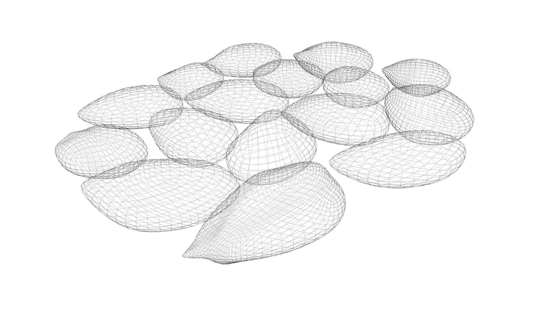 Nuts Collection 3D model_65