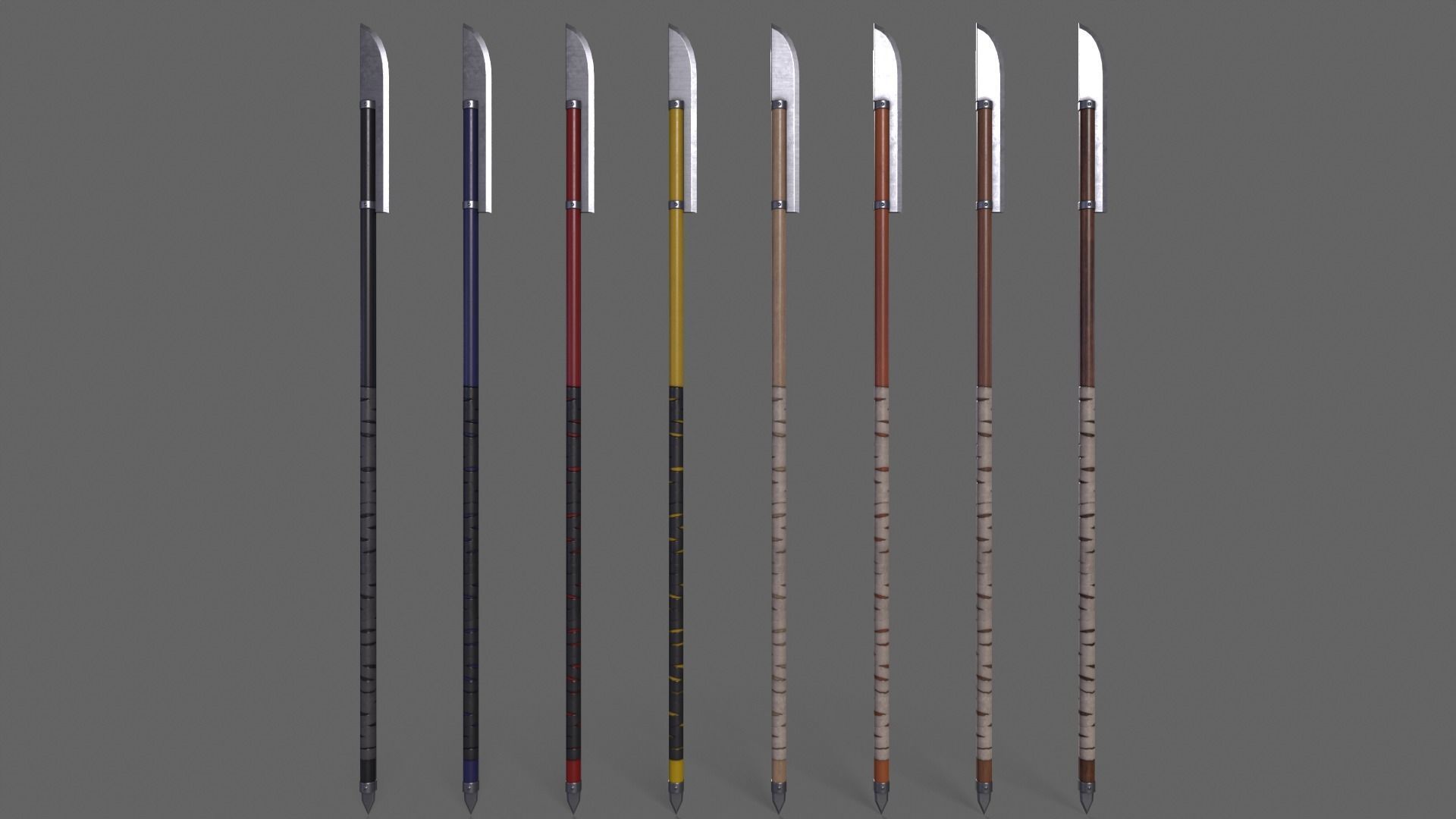 PBR Weapon V3 3D Model Collection_18