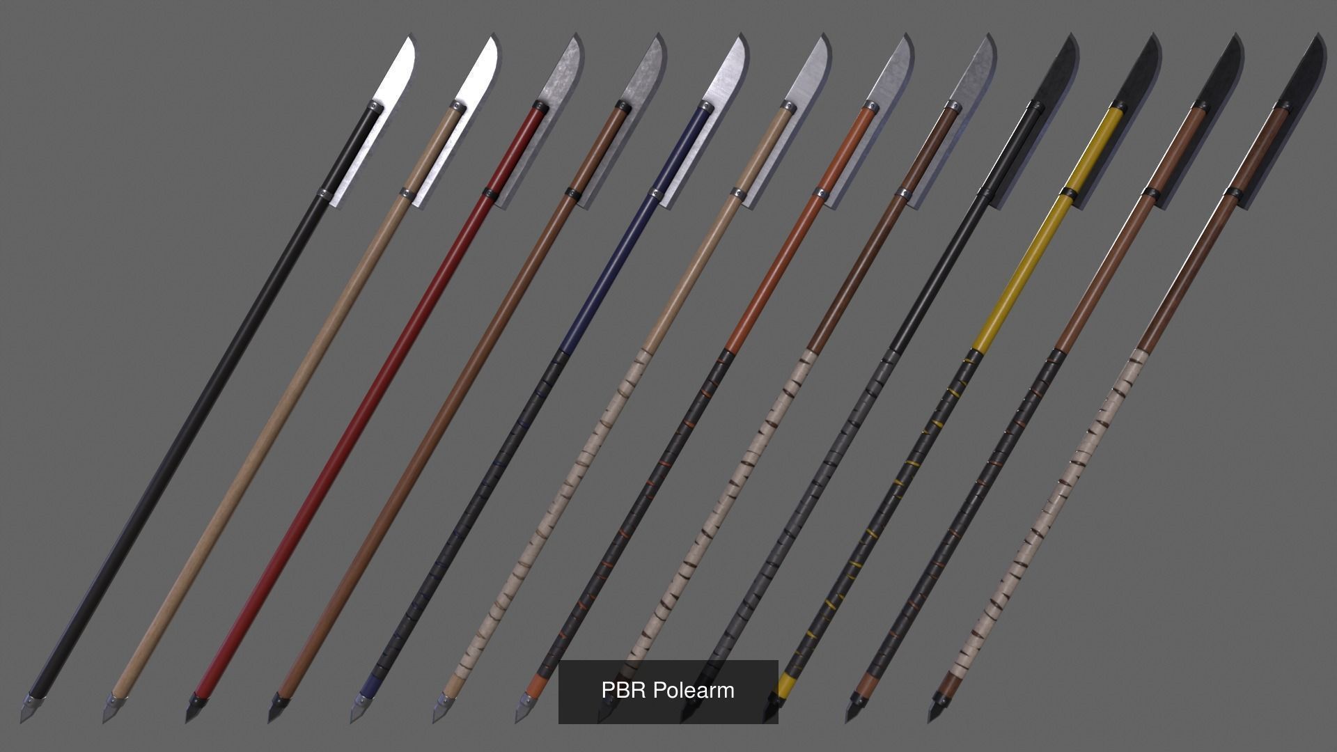 PBR Weapon V3 3D Model Collection_8