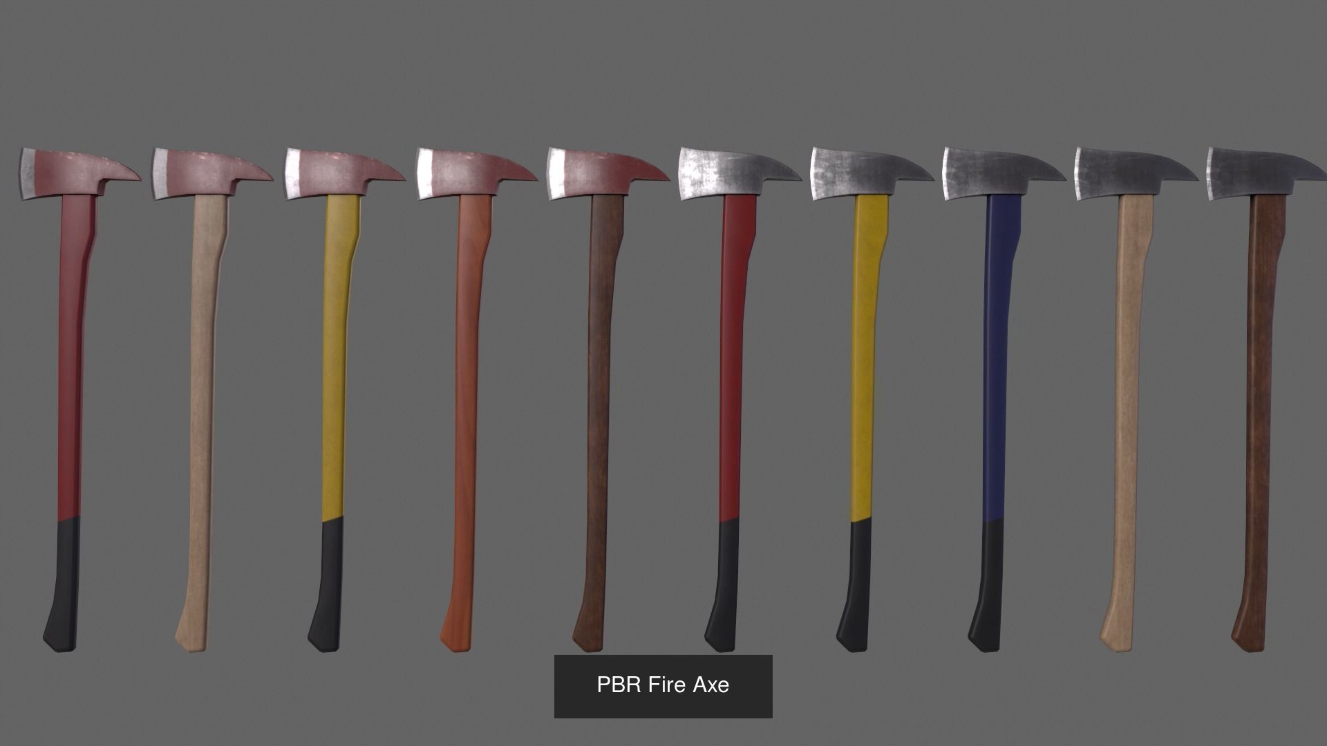 PBR Weapon V3 3D Model Collection_7