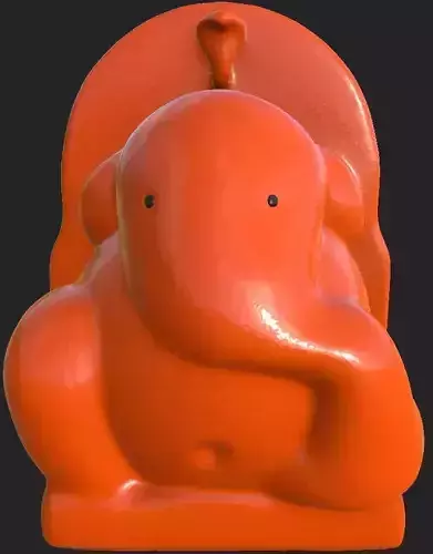 Shree Mayureshwar- Ganesha