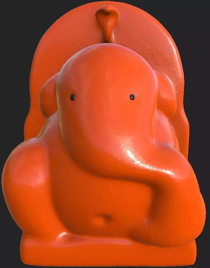 Shree Mayureshwar- Ganesha 3D model_0