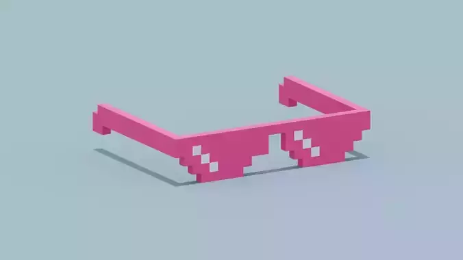 Voxel Pink Sunglasses 