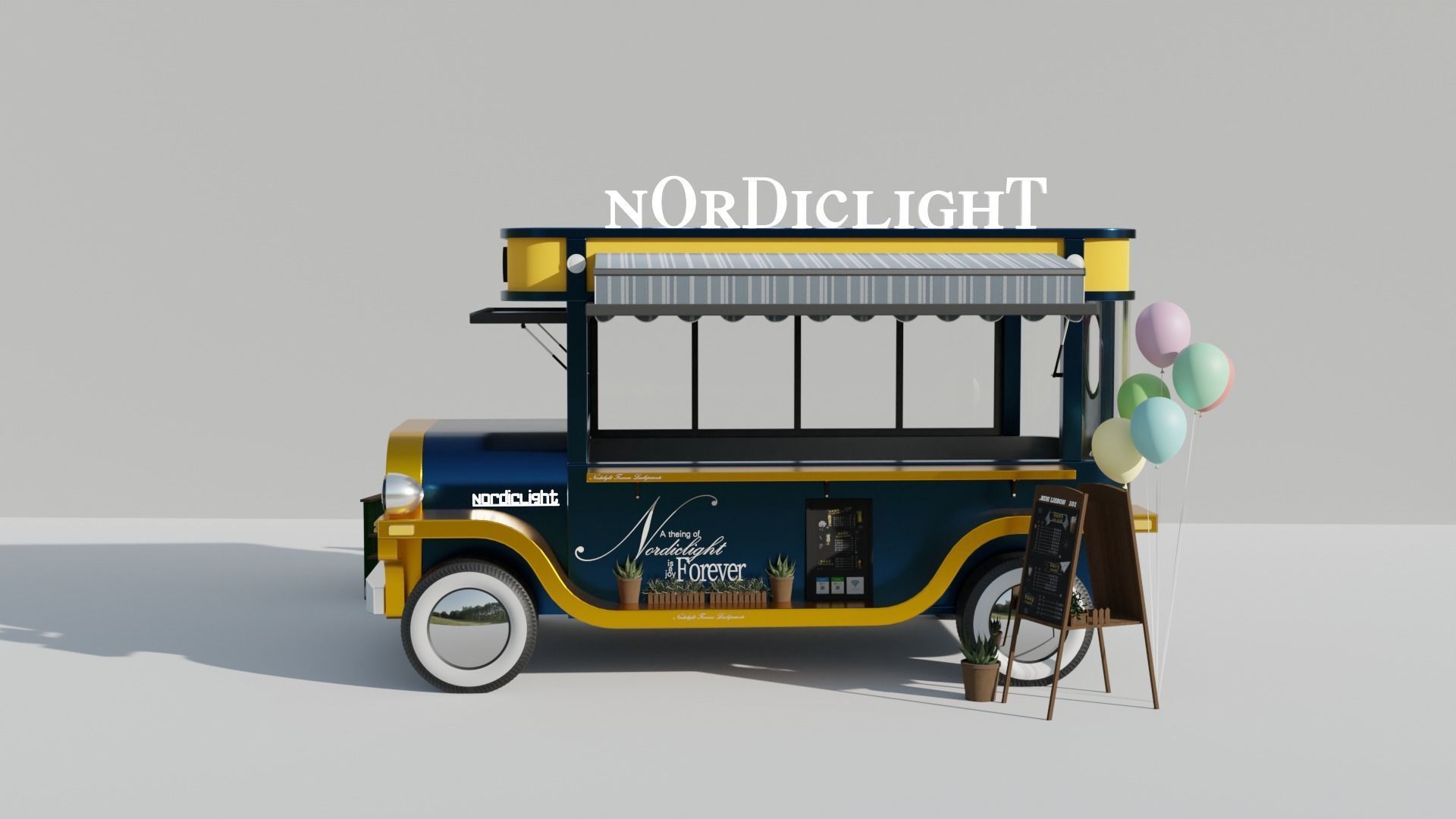 Food Truck 3D model_21