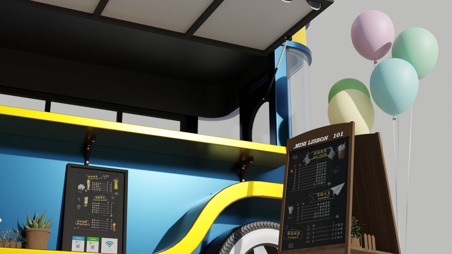 Food Truck 3D model_1