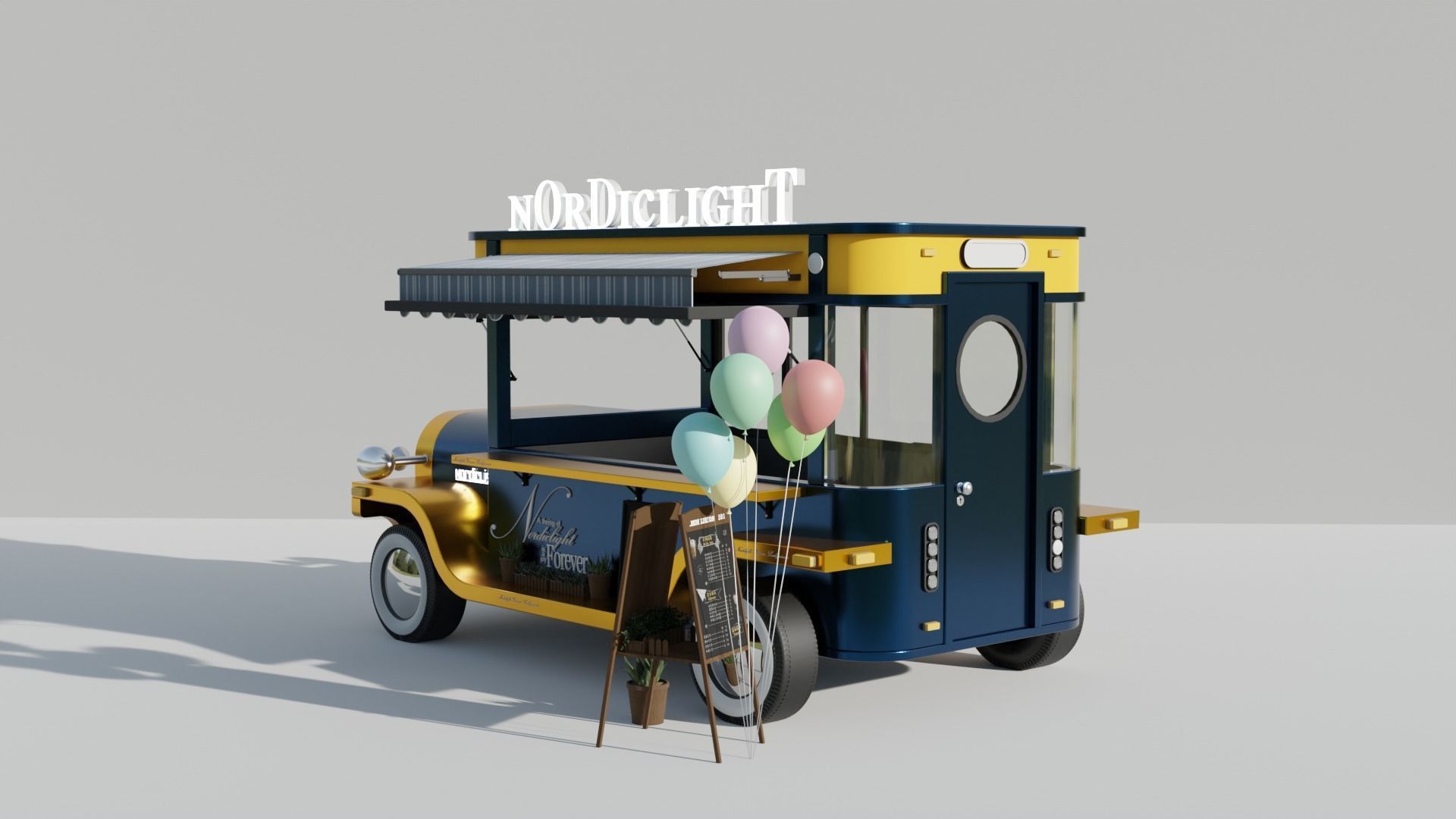 Food Truck 3D model_18