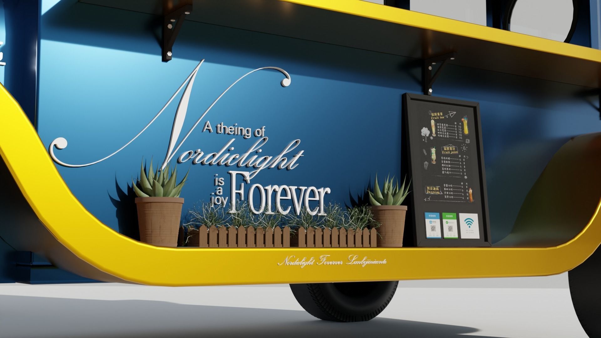 Food Truck 3D model_2