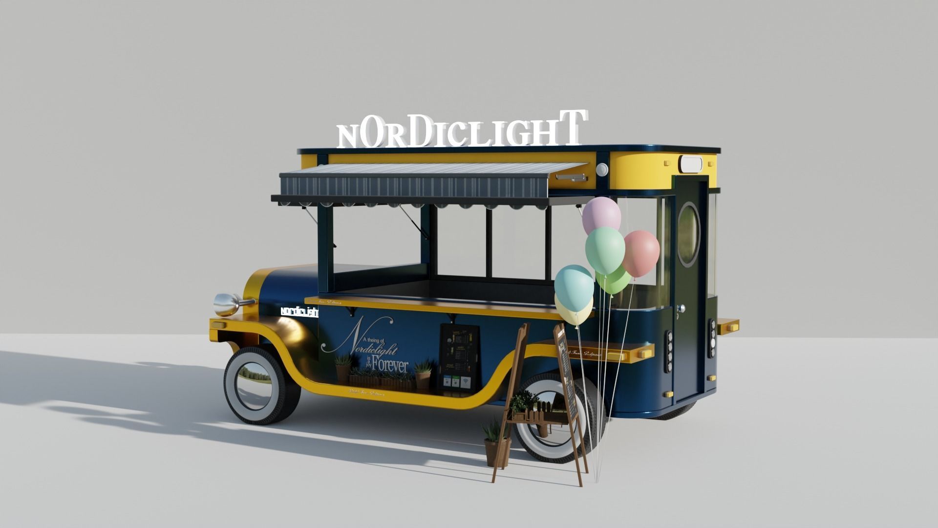 Food Truck 3D model_19