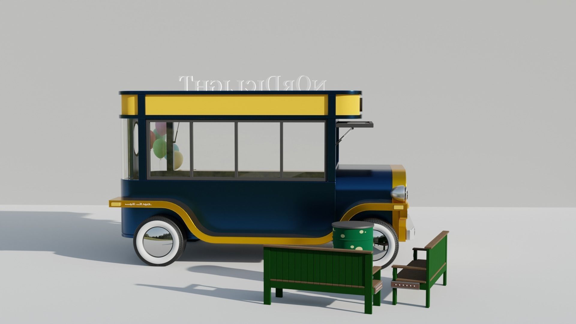 Food Truck 3D model_10