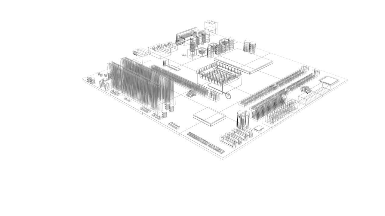 Computer Parts Collection 3D model_2