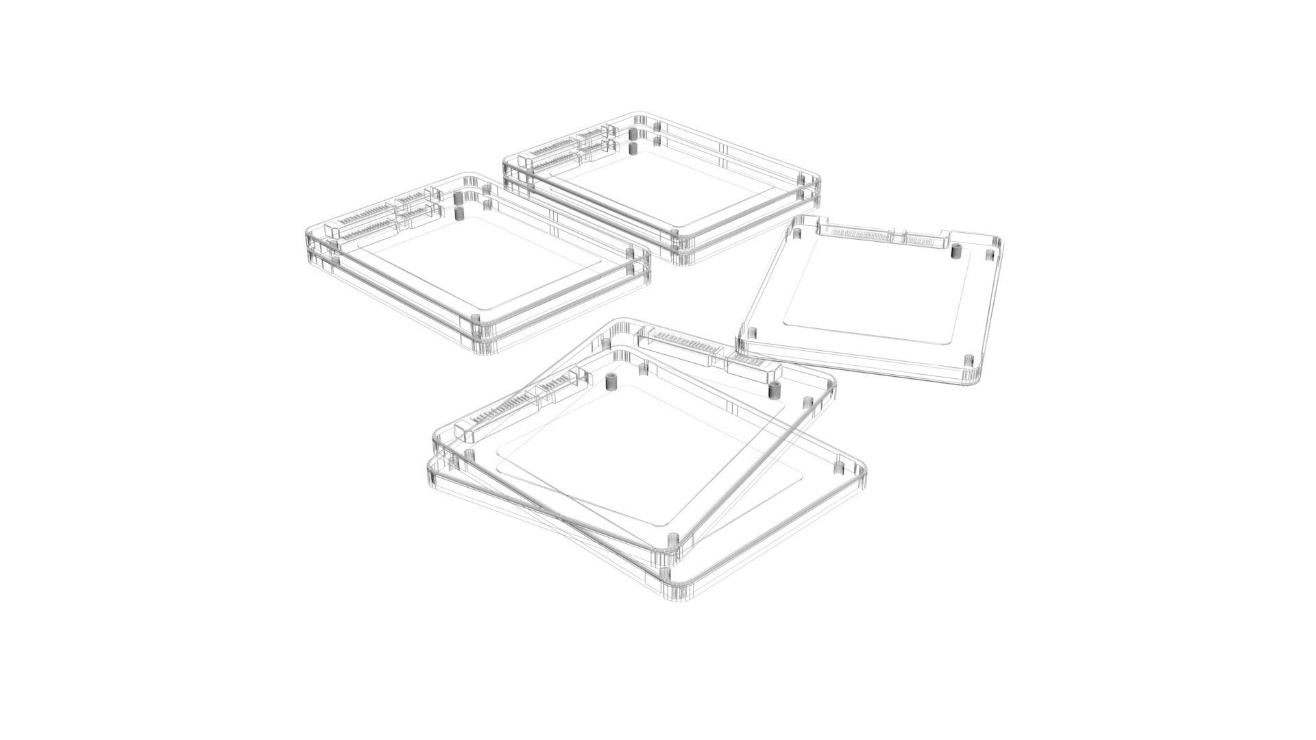 Computer Parts Collection 3D model_30