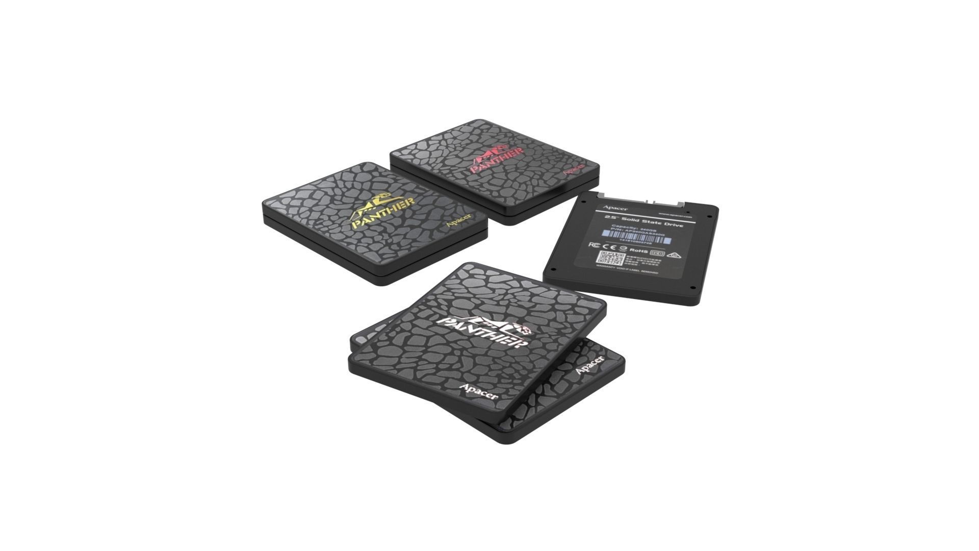 Computer Parts Collection 3D model_31