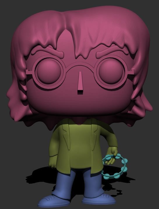 Oasis Brothers Funkopop Fan Art 3D print model_2