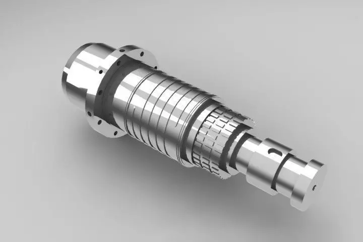 BT 40 TOOL SPINDLE Free 3D model_0