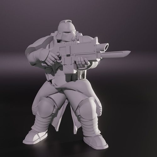KriegMarines- Firing 3D print model