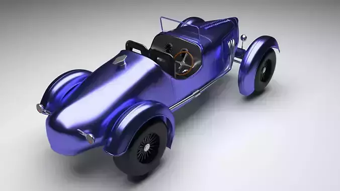 Old Car 3D model