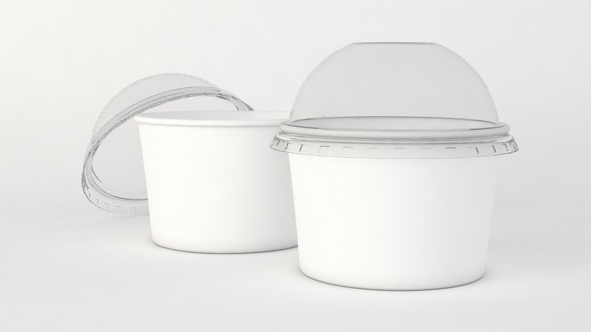 Ice Cream Cup  3D model_4