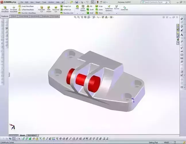 GE Jet Engine Bracket