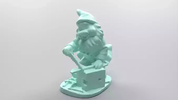 Stylized Character Gnome 02 Photoscan