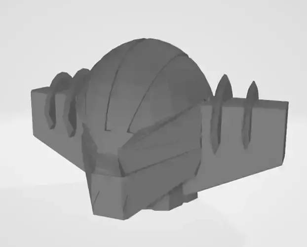 Head Jeeg Robot for Lego Minifigs custom 3D print model