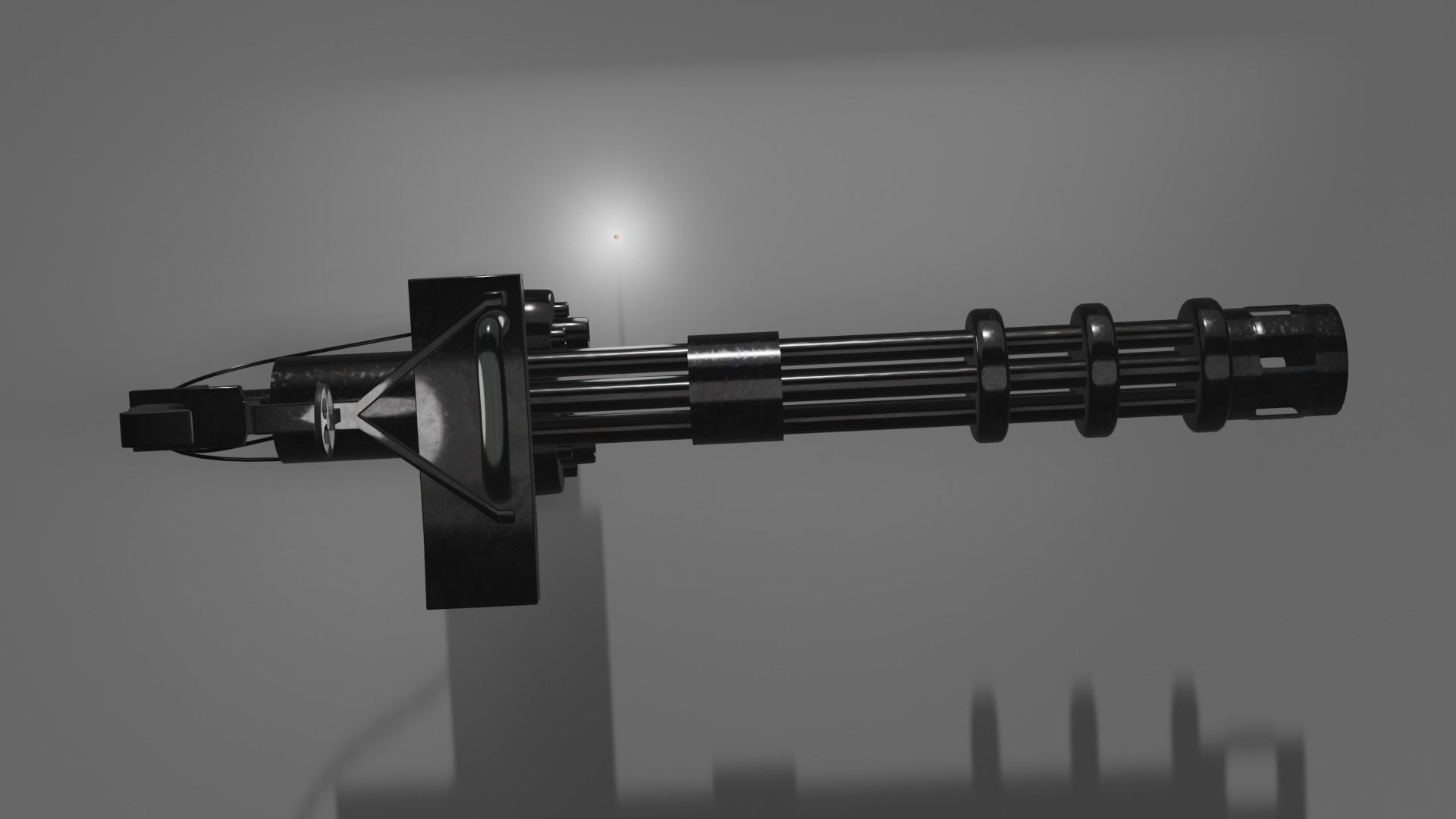 M134 minigun 3D model_1