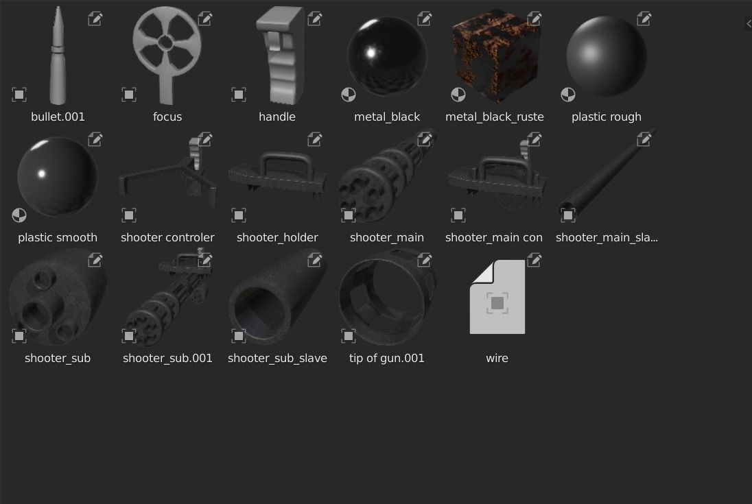 M134 minigun 3D model_8