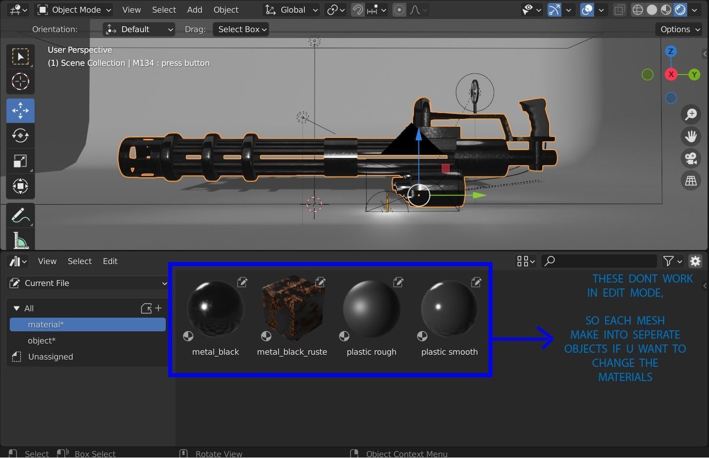 M134 minigun 3D model_7